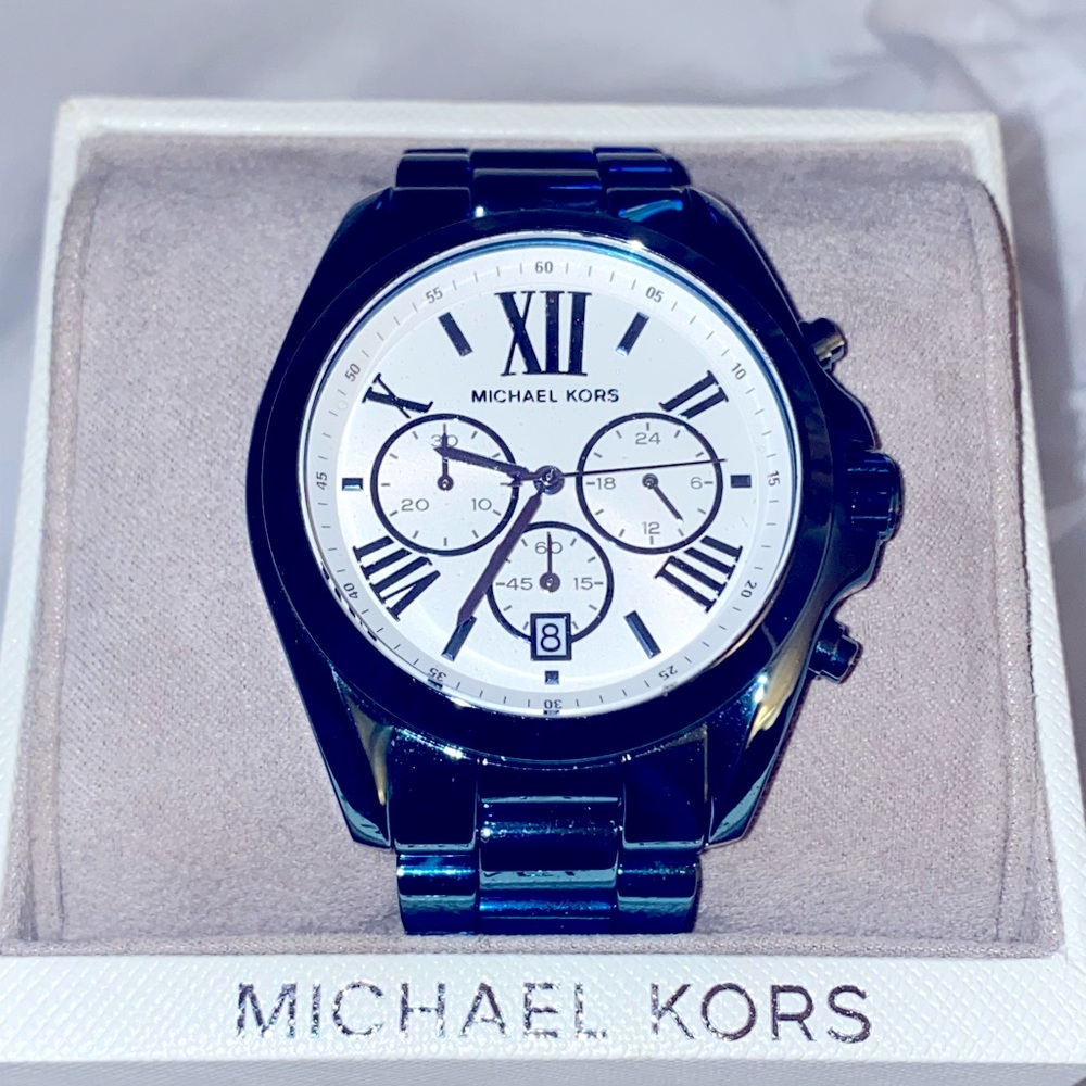 MK Runway Large Face Watch